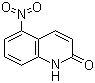 5-硝基喹啉-2(1H)-酮分子结构 (CAS 6938-27-8)