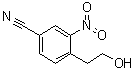 4-(2-Hydroxyethyl)-3-nitrobenzonitrile molecular structure (CAS 69395-14-8)
