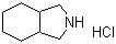 structure of CAS# 6949-87-7, cis-Hexahydroisoindole hydrochloride