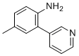 CAS # 695185-44-5, 2-(3-Pyridinyl)-4-methylaniline, 4-methyl-2-pyridin-3-ylaniline