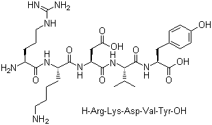 structure of CAS# 69558-55-0, Thymopentin