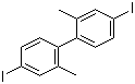 structure of CAS# 69571-02-4, 4,4'-Diiodo-2,2'-dimethylbiphenyl