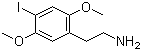4-Iodo-2,5-dimethoxyphenethylamine molecular structure (CAS 69587-11-7)