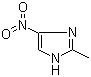 2-Methyl-4-nitroimidazole molecular structure (CAS 696-23-1)