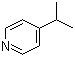 4-异丙基吡啶分子结构 (CAS 696-30-0)