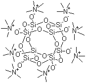 Oktakis(tetramethylammonium)-T8-silisesquioxane molecular structure (CAS 69667-29-4)