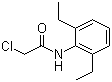 structure of CAS# 6967-29-9, 2-Chloro-N-(2,6-diethylphenyl)acetamide