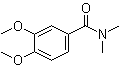 3,4-Dimethoxy-N,N-dimethylbenzamide molecular structure (CAS 6967-45-9)