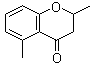 2,3-二氢-2,5-二甲基-4H-1-苯并吡喃-4-酮分子结构 (CAS 69687-87-2)