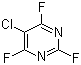 structure of CAS# 697-83-6, 2,4,6-三氟-5-氯嘧啶