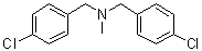 4-Chloro-N-[(4-chlorophenyl)methyl]-N-methylbenzenemethanamine molecular structure (CAS 6970-85-0)
