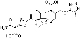 Cefotetan acid molecular structure (CAS 69712-56-7)