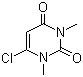 structure of CAS# 6972-27-6, 6-Chloro-1,3-dimethyluracil