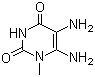 structure of CAS# 6972-82-3, 5,6-Diamino-1-methyluracil