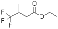 structure of CAS# 6975-13-9, Ethyl 4,4,4-trifluoro-3-methylbutanoate