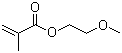 structure of CAS# 6976-93-8, 2-Methoxyethyl methacrylate