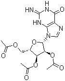 2',3',5'-三乙酰鸟苷分子结构 (CAS 6979-94-8)