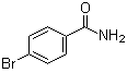 structure of CAS# 698-67-9, 4-Bromobenzamide