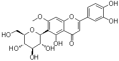 日当药黄素分子结构 (CAS 6980-25-2)
