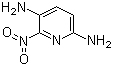 6-硝基-2,5-二氨基吡啶分子结构 (CAS 69825-83-8)