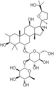 structure of CAS# 69884-00-0, Pseudoginsenoside F11