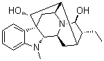 (+)-Isoajmaline molecular structure (CAS 6989-79-3)