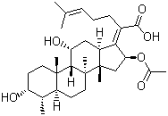 structure of CAS# 6990-06-3, Fusidine
