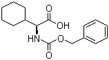 structure of CAS# 69901-75-3, Cbz-Cyclohexyl-L-glycine