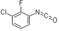structure of CAS# 69922-25-4, 3-Chloro-2-fluorophenyl isocyanate