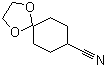 structure of CAS# 69947-09-7, 1,4-Dioxaspiro[4.5]decane-8-carbonitrile
