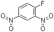 2,4-二硝基氟苯分子结构 (CAS 70-34-8)