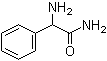 DL-苯基甘氨酰胺分子结构 (CAS 700-63-0)