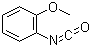 CAS # 700-87-8, 2-Methoxyphenyl isocyanate