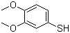 3,4-二甲氧基苯硫酚分子结构 (CAS 700-96-9)