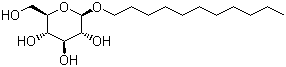 structure of CAS# 70005-86-6, Undecyl beta-D-glucopyranoside