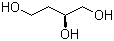 (R)-(+)-1,2,4-丁三醇分子结构 (CAS 70005-88-8)
