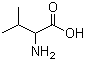 缬氨酸分子结构 (CAS 7004-03-7)