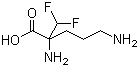 CAS 登录号：70050-56-5, 依氟鸟氨酸, 2-(二氟甲基)-DL-鸟氨酸