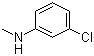 structure of CAS# 7006-52-2, N-Methyl-3-chloroaniline