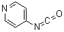 structure of CAS# 70067-45-7, Pyridin-4-yl isocyanate
