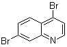 structure of CAS# 700871-88-1, 4,7-二溴喹啉