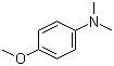 structure of CAS# 701-56-4, N,N-Dimethyl-4-methoxyaniline