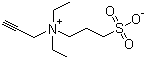 CAS 登录号：70155-90-7, N,N-二乙基丙炔胺丙烷磺酸内盐