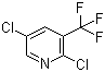 structure of CAS# 70158-59-7, 2,5-Dichloro-3-(trifluoromethyl)pyridine