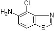 structure of CAS# 70202-01-6, 4-氯-5-苯并噻唑胺