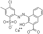 颜料红 48:2分子结构 (CAS 7023-61-2)