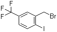 structure of CAS# 702641-06-3, 5-(Trifluoromethyl)-2-iodobenzyl bromide