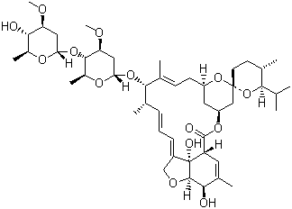 structure of CAS# 70288-86-7, Ivermectin