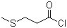 structure of CAS# 7031-23-4, 3-Methylthiopropionyl chloride