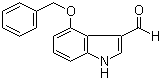 4-苄氧基吲哚-3-甲醛分子结构 (CAS 7042-71-9)